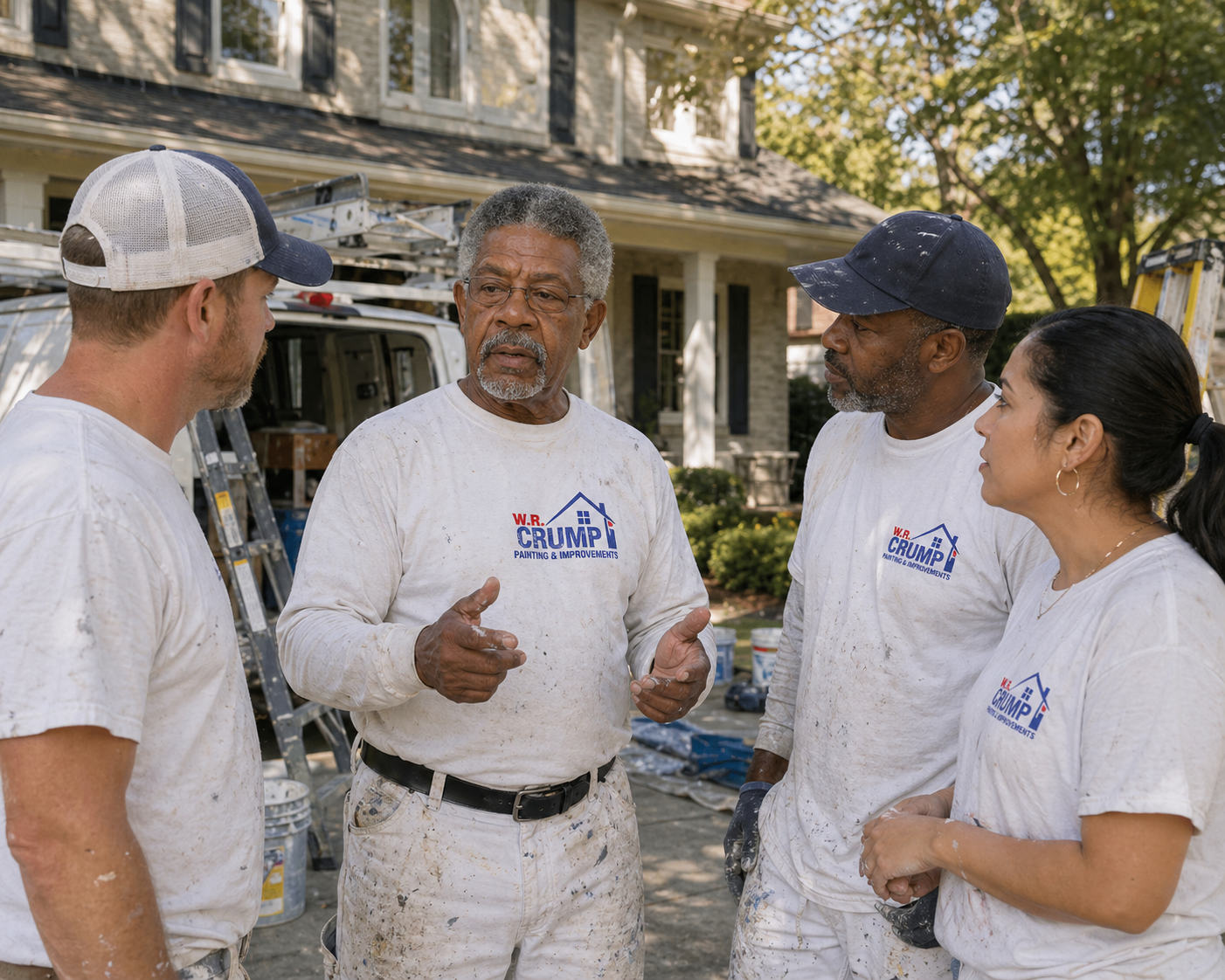 W.R. Crump, local painter and contractor in Lexington NC